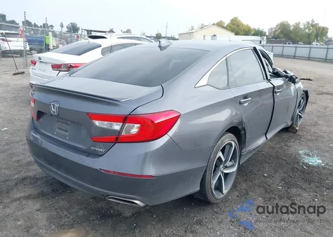 2018 Honda Accord Sport from USA, damaged, VIN 1HGCV1F34JA093088